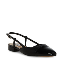 Steve Madden Belinda Ballerina BLACK LEATHER Flat shoes Fall Winter 2023