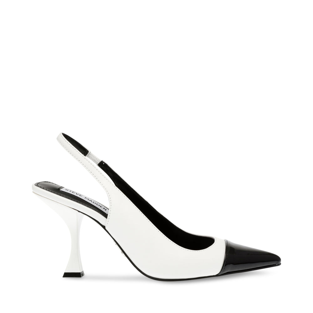 Steve Madden Niles Pump WHITE/BLACK Pumps All Out 90's