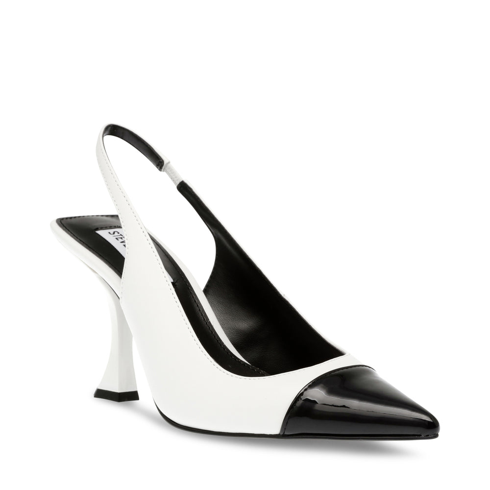 Steve Madden Niles Pump WHITE/BLACK Pumps All Out 90's