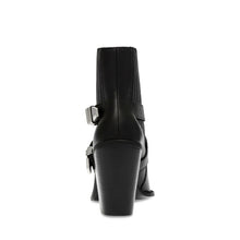 Steve Madden Scripter Bootie BLK ACTION LEATHER Ankle boots All Products