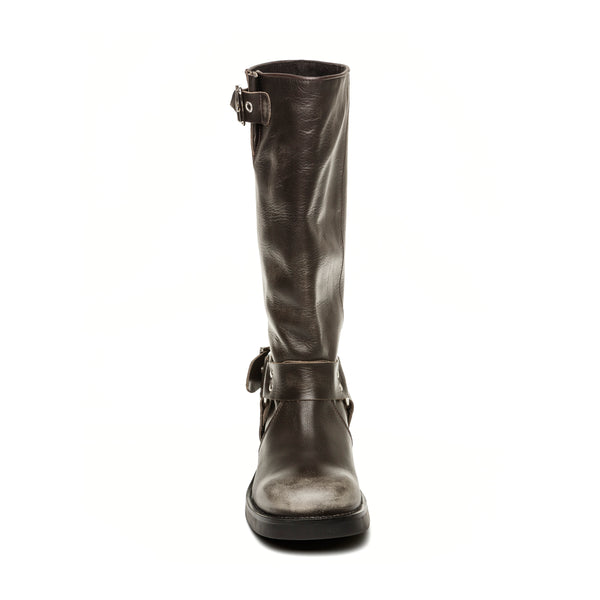 Beau Boot DK GREY LEATHER