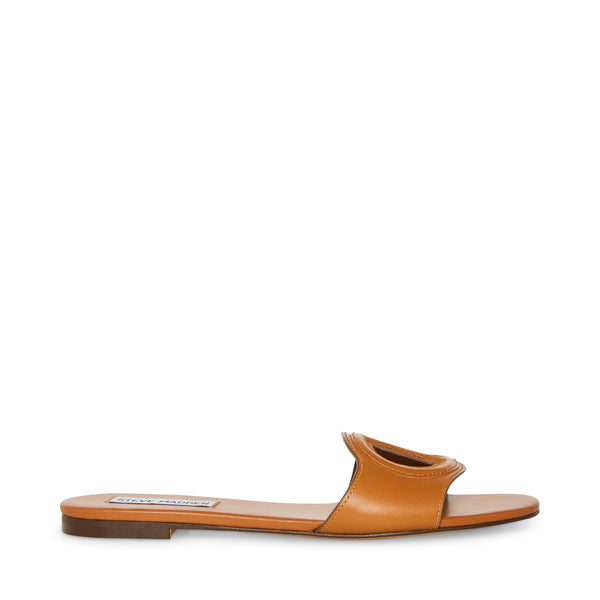 Kylah Slide TAN LEATHER