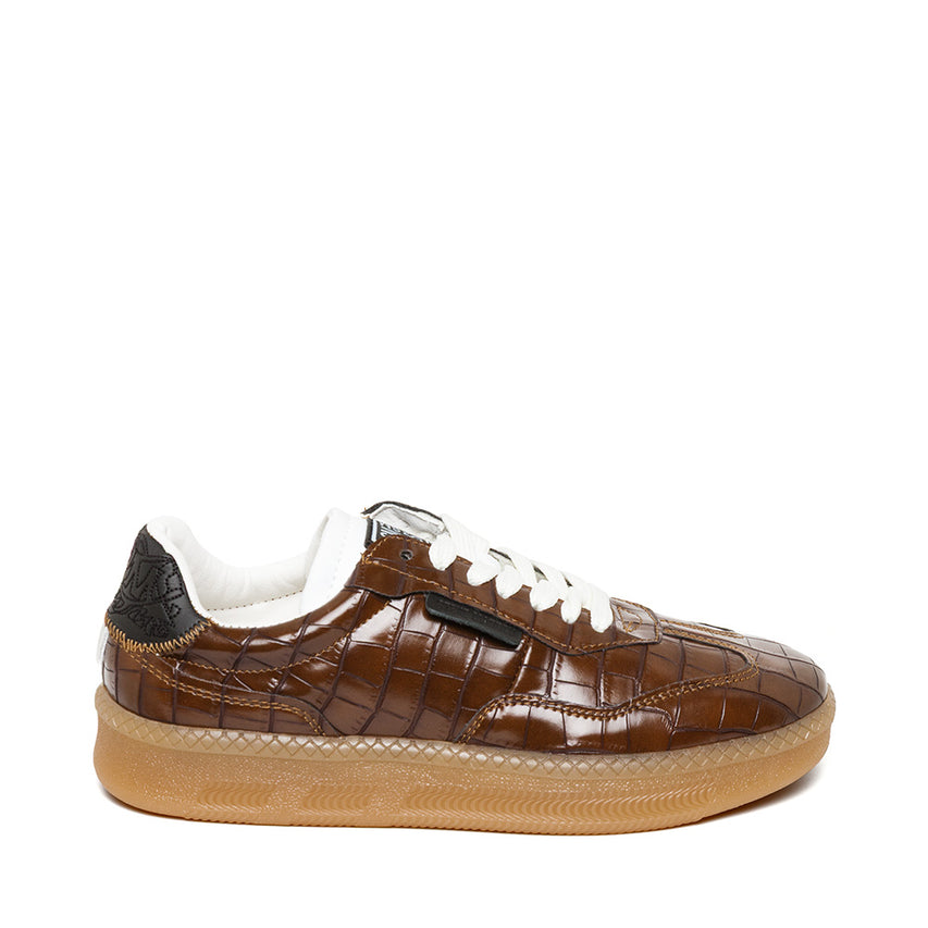Euphoria Sneaker BROWN CROCO