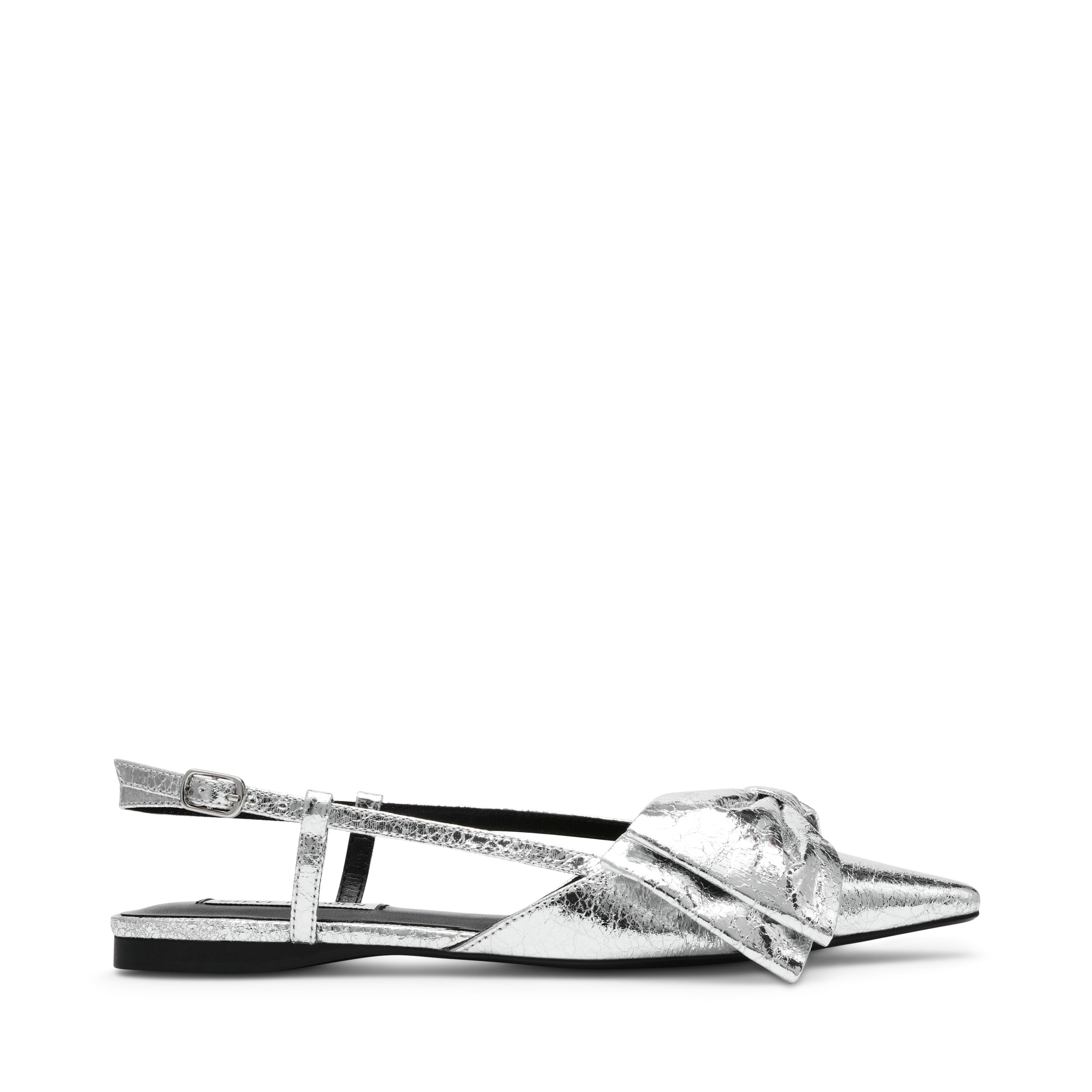 Dazzled Flat Shoe SILVER