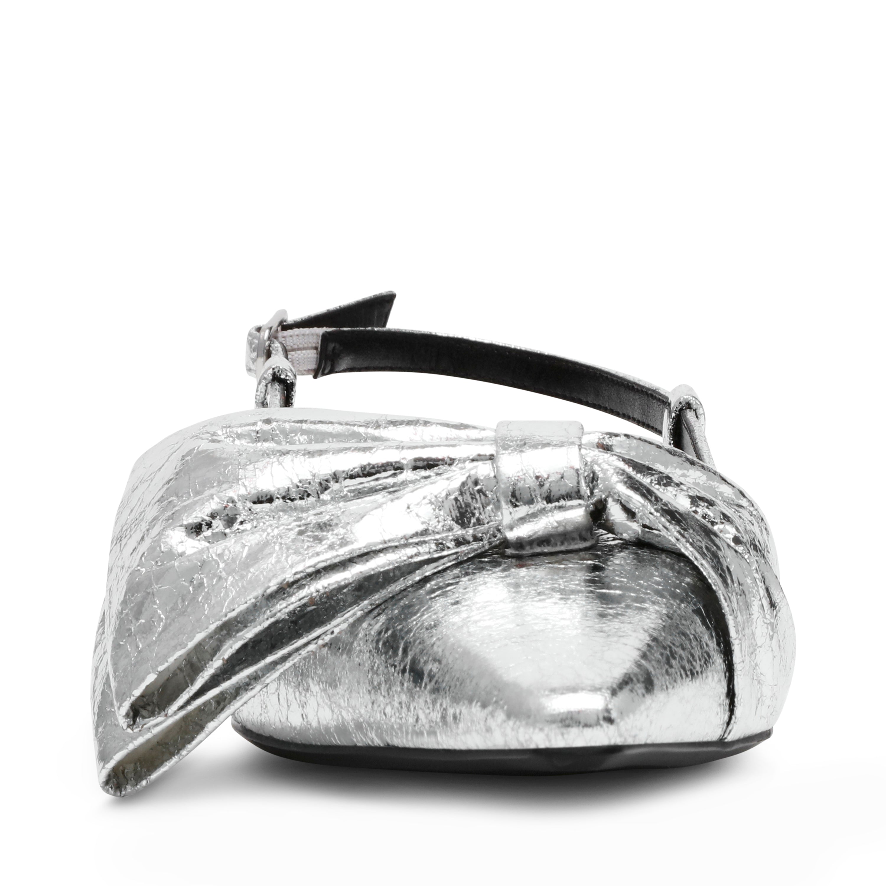 Dazzled Flat Shoe SILVER