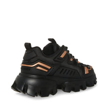 Steve Madden Men Prize Sneaker BLK/GOLD Sneakers 90's Nostalgia