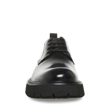 Steve Madden Men Gage Lace-up BLACK LEATHER Casual All Products