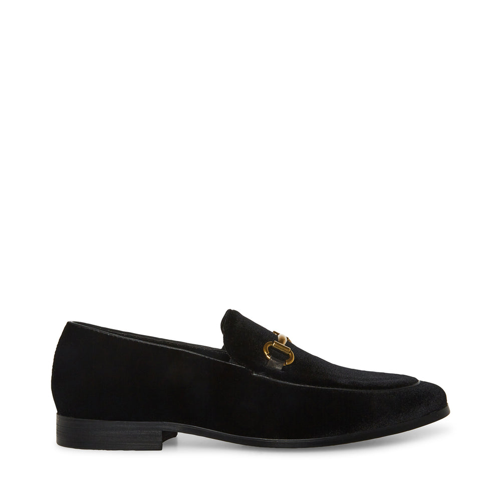 Steve Madden Men Aahron Loafer BLACK VELVET Casual All Products