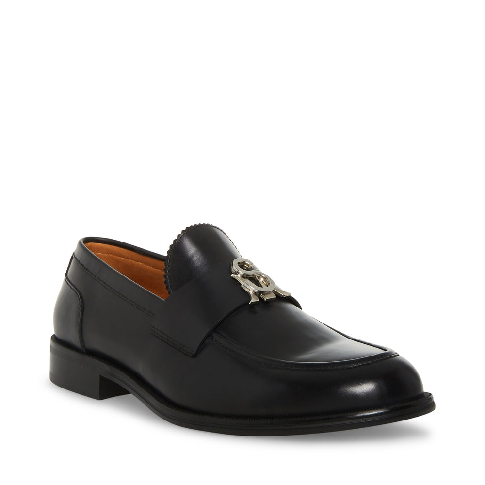 Steve Madden Men Lanford Loafer BLACK LEATHER Casual All Products