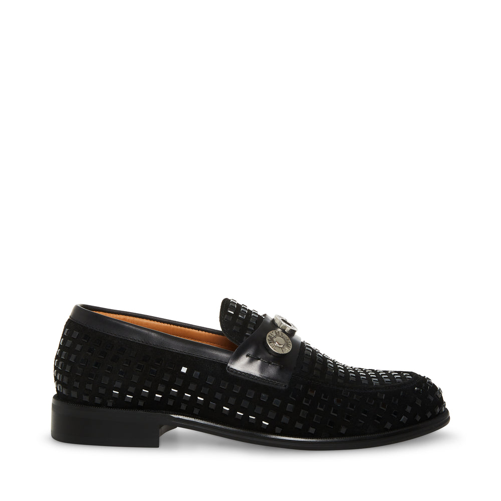 Steve Madden Men Lazare Loafer BLACK LEATHER Casual All Products
