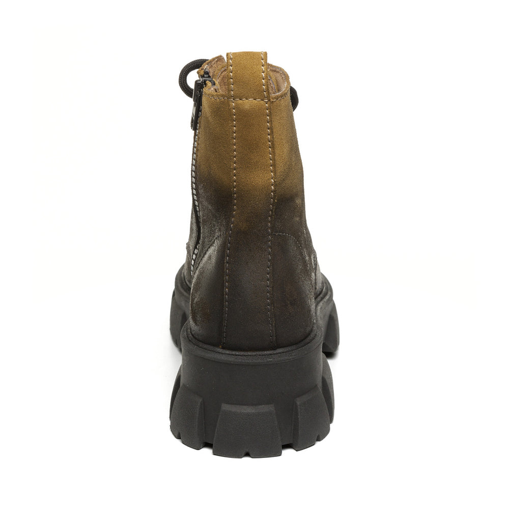 Steve Madden Men Tanker-MG Ankle Boot CAMEL/BLACK Boots All Products