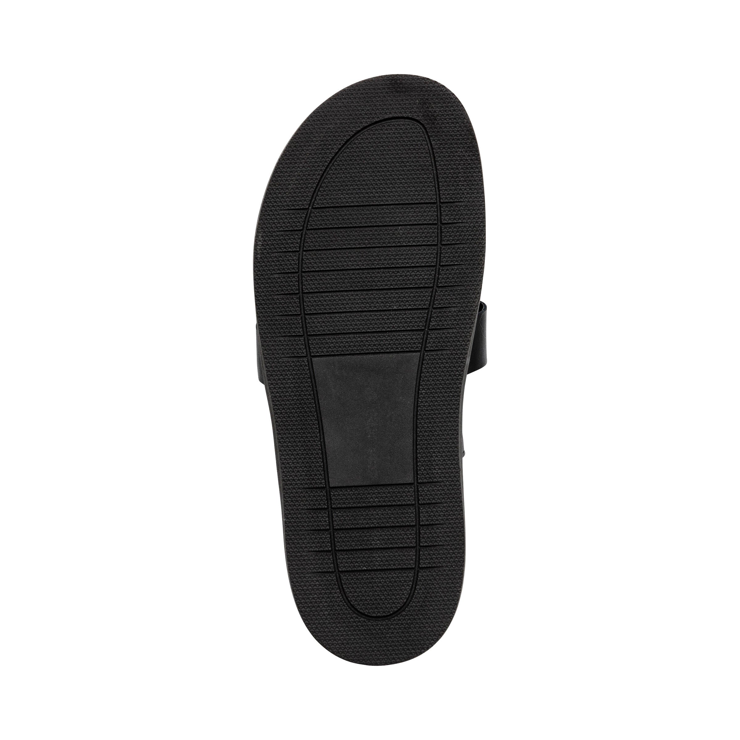Manu Slide BLACK LEATHER - view 5