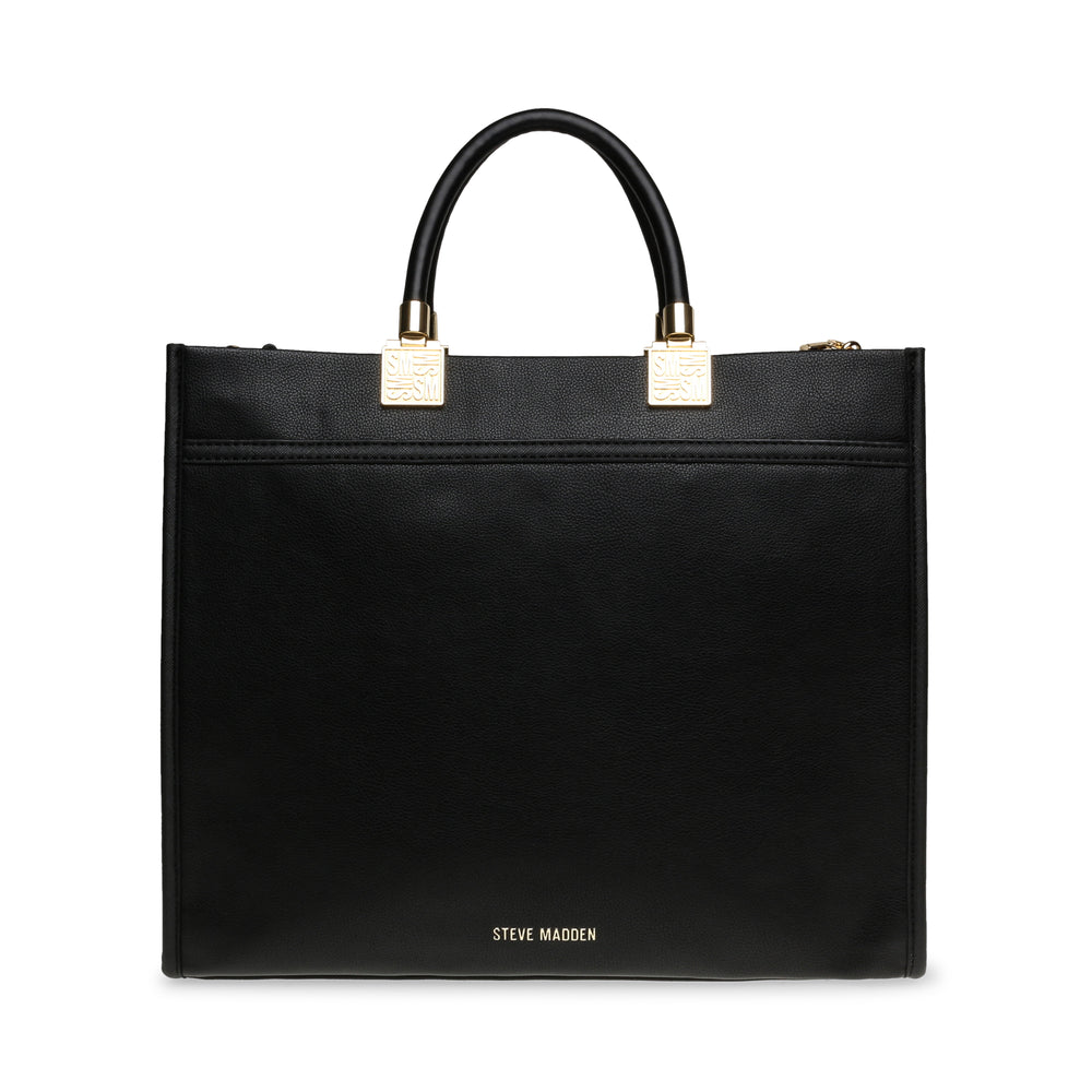 Steve Madden Bags Briches Tote BLACK/GOLD Bags All Products