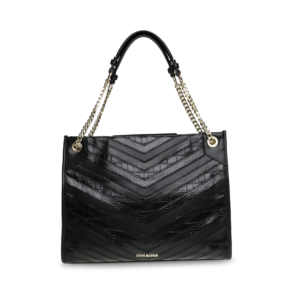 Steve Madden Bags Bmalie Tote BLACK/GOLD Bags All Products