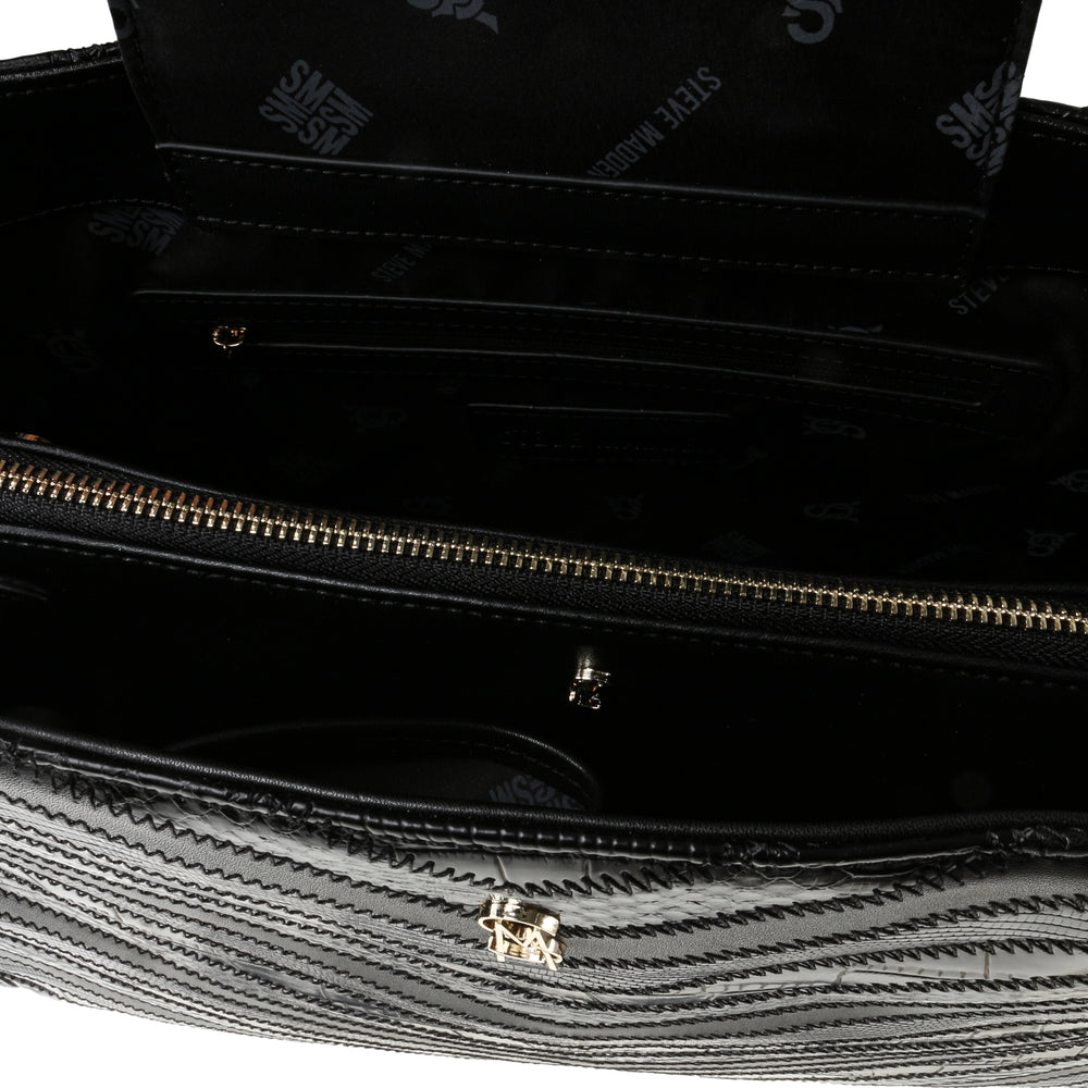 Steve Madden Bags Bmalie Tote BLACK/GOLD Bags All Products