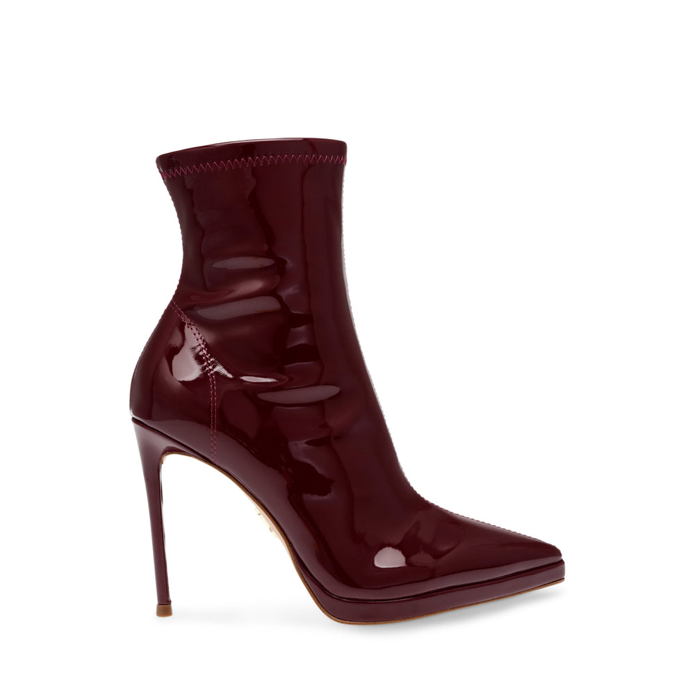 Steve Madden Kaylani Bootie WINE PATENT Ankle boots All Products