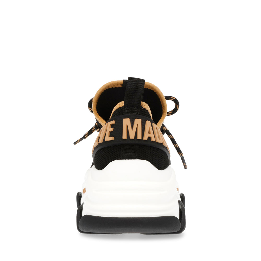 Steve Madden Protégé-E Sneaker BLK/TAN Sneakers All Products