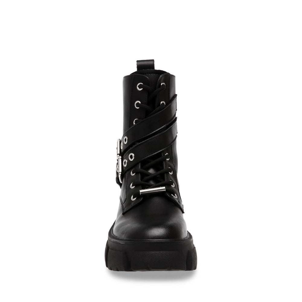 Steve Madden Traction Bootie BLK ACTION LEATHER Ankle boots All Products