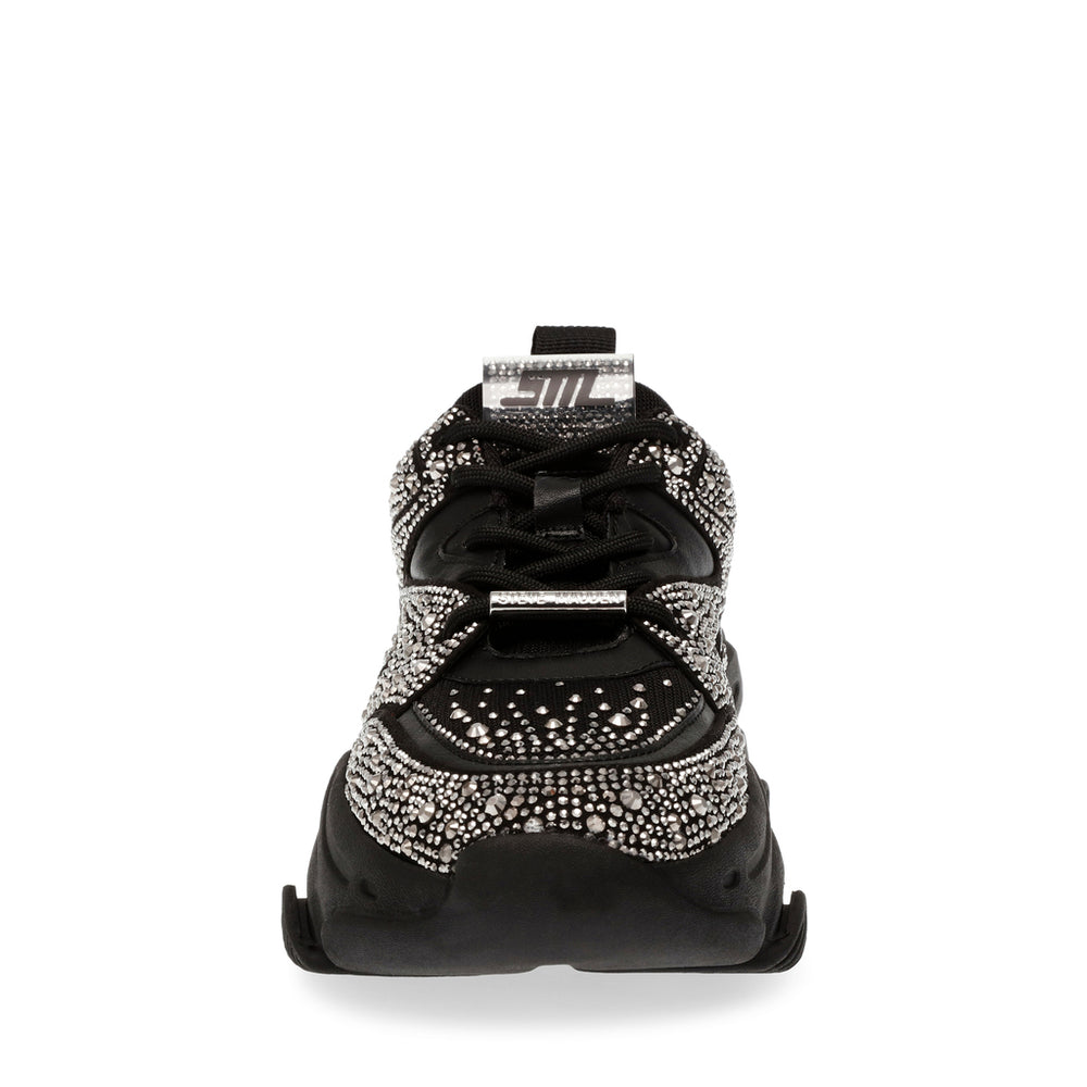 Steve Madden Privy Sneaker BLACK/SILVER Sneakers All Products