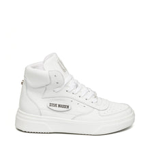 Steve Madden Disco Sneaker WHITE LEATHER Sneakers All Products