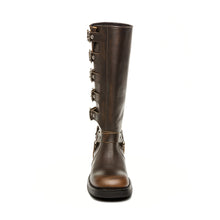Steve Madden Brocks Boot BROWN LEATHER Boots Dominatrix