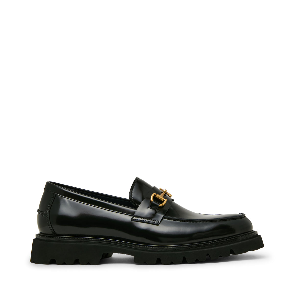 Naxos Flat Shoe BLACK LEATHER