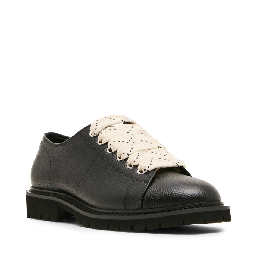 Rocketman Flat Shoe BLACK LEATHER - view 2