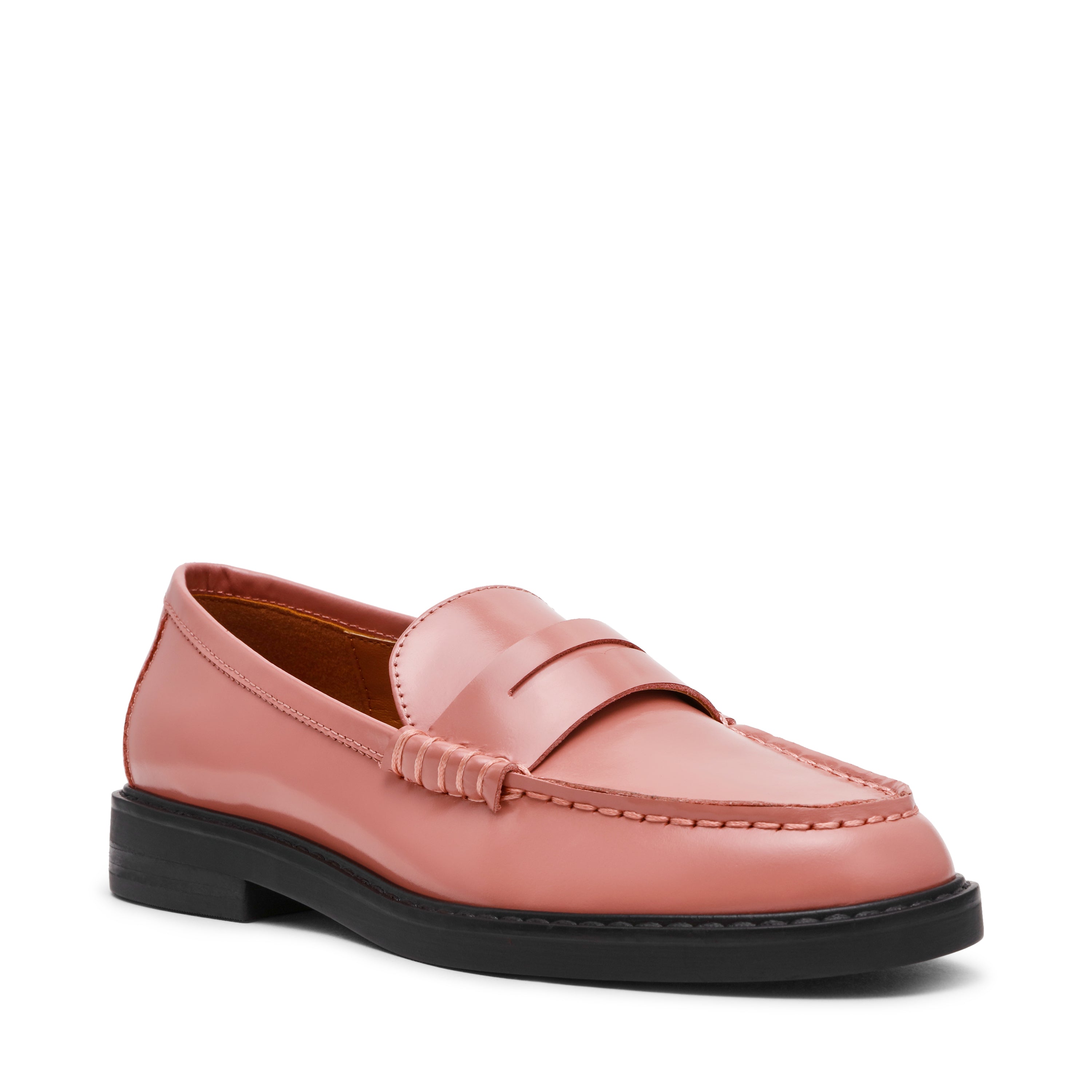 Adison Flat Shoe LT.PNK LEA - view 2