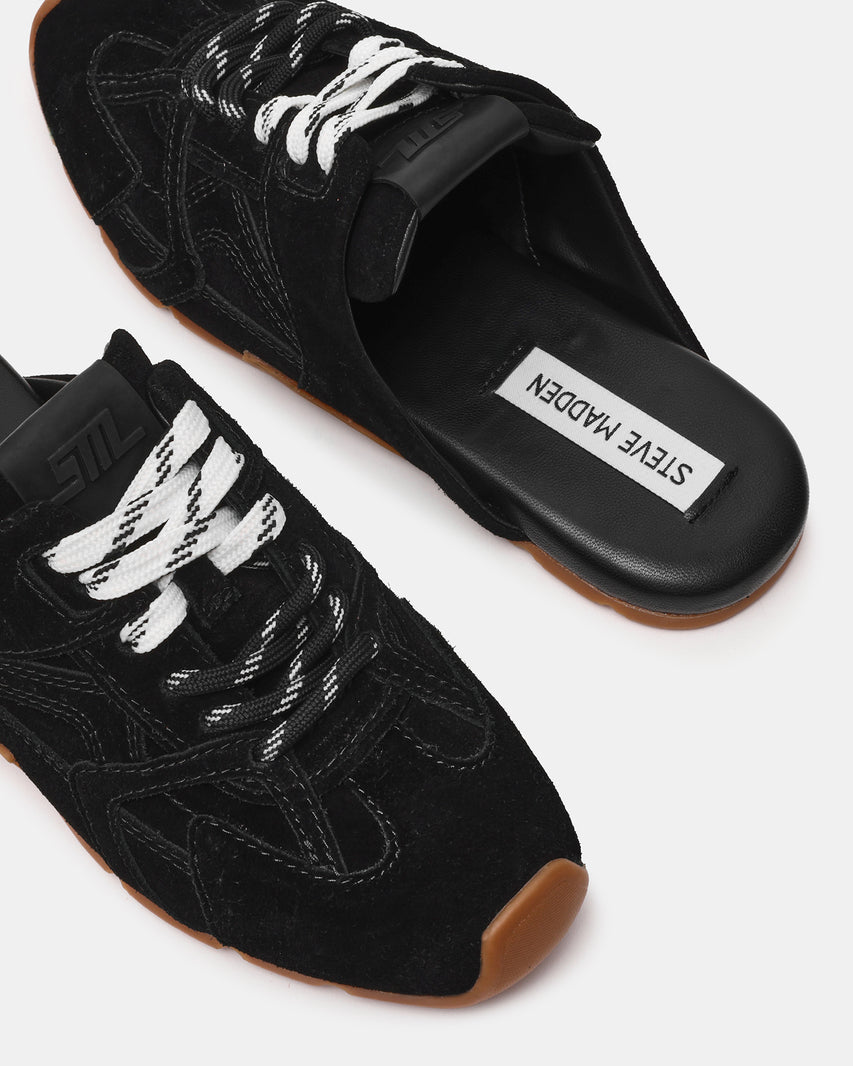 Asiel-Mule Sneaker BLACK SUEDE - view 7