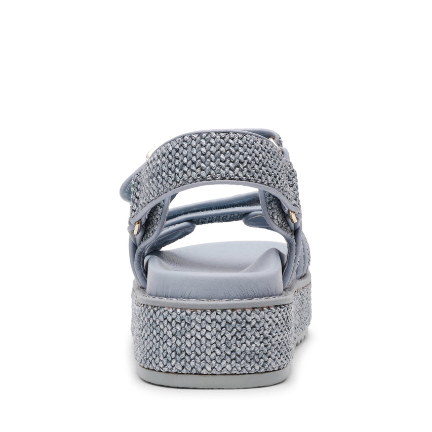 Bigmona Sandal BLUE RAFFIA - view 4