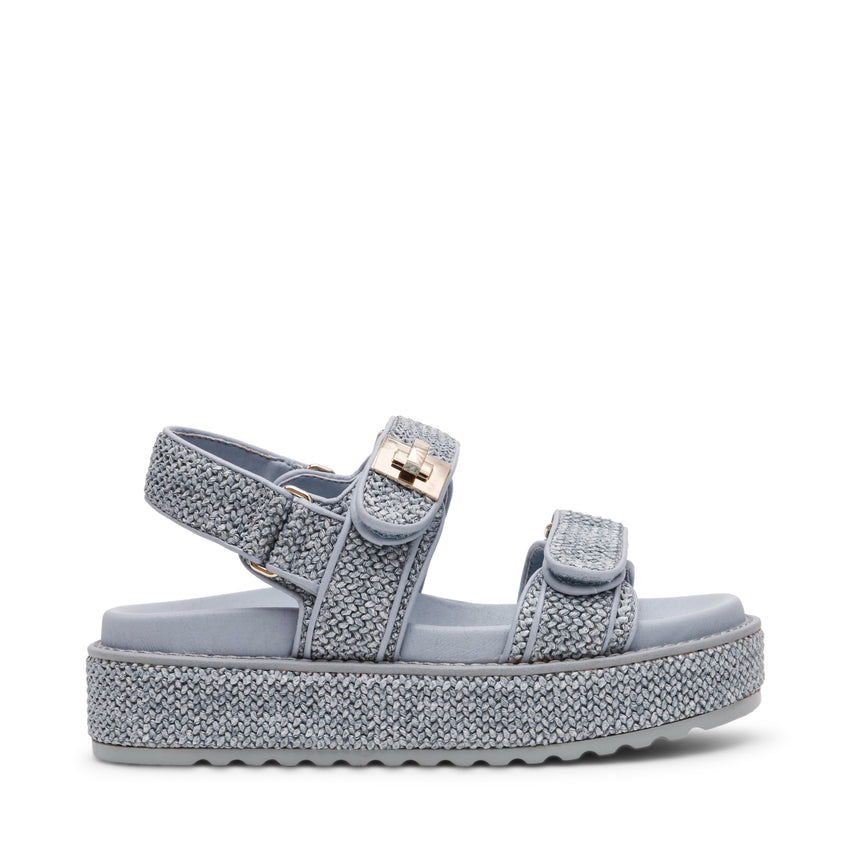 Bigmona Sandal BLUE RAFFIA