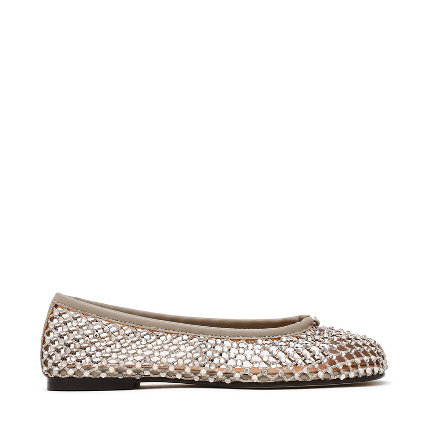 Calico-Meshr Flat Shoe SILVER