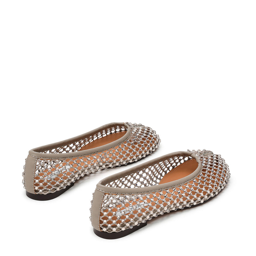 Calico-Meshr Flat Shoe SILVER - view 3