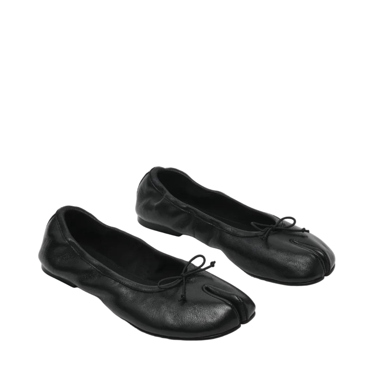 Carin Flat Shoe BLACK LEATHER