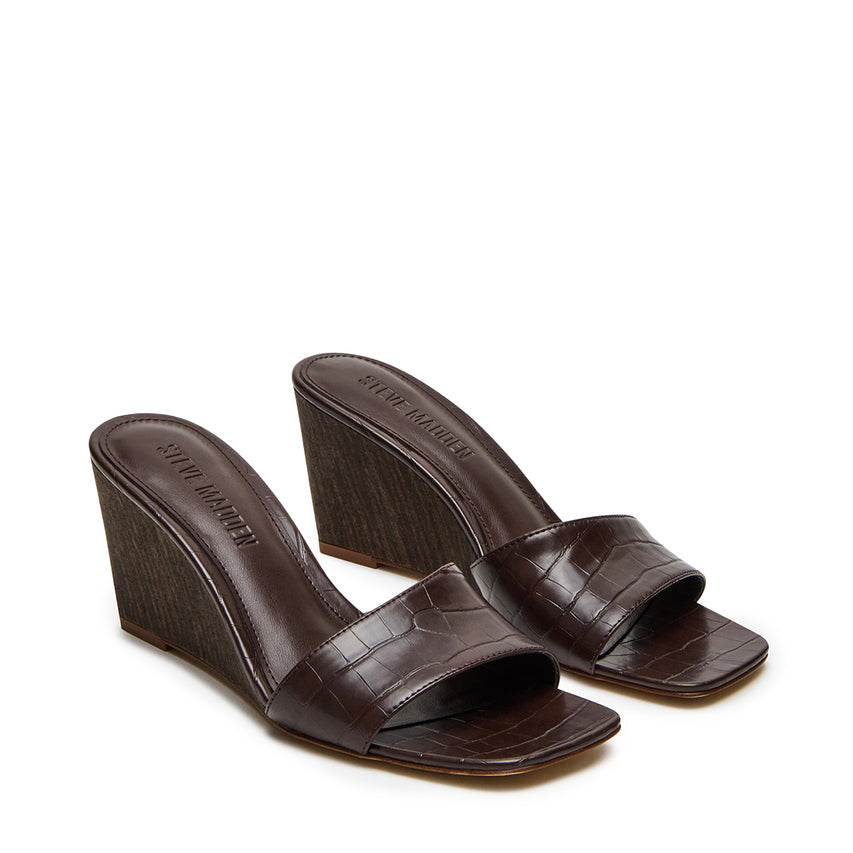 Curcio Mule BROWN CROCO