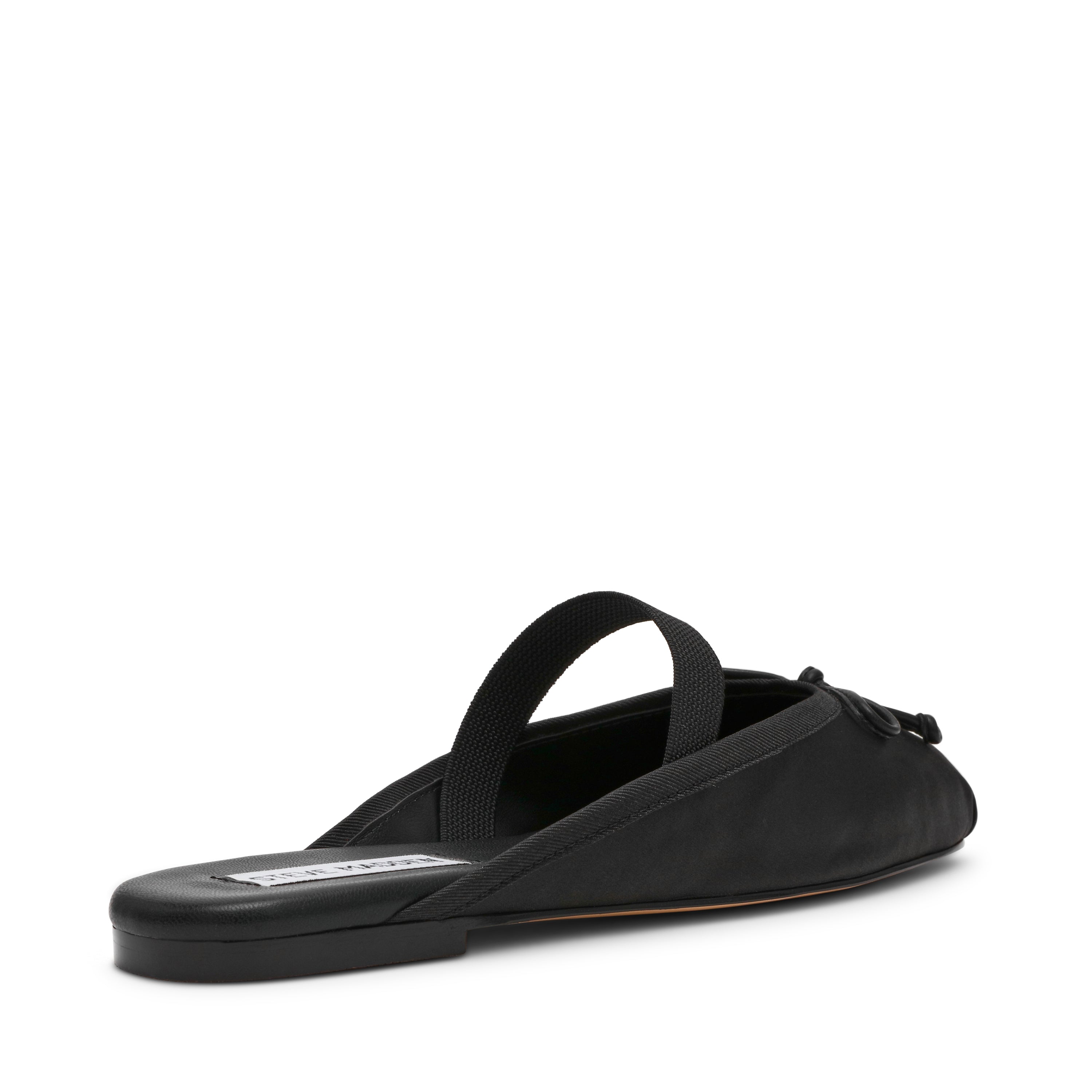 Cutesy Flat Shoe BLK SATIN - view 5