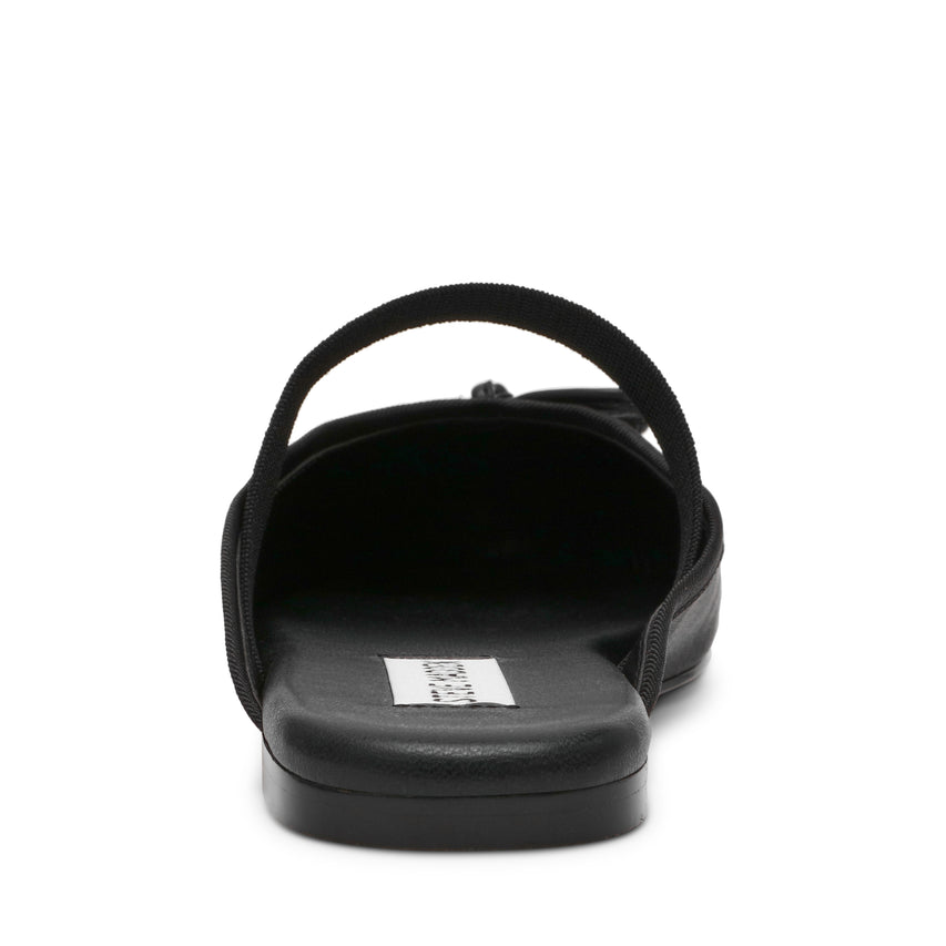 Cutesy Flat Shoe BLK SATIN - view 4