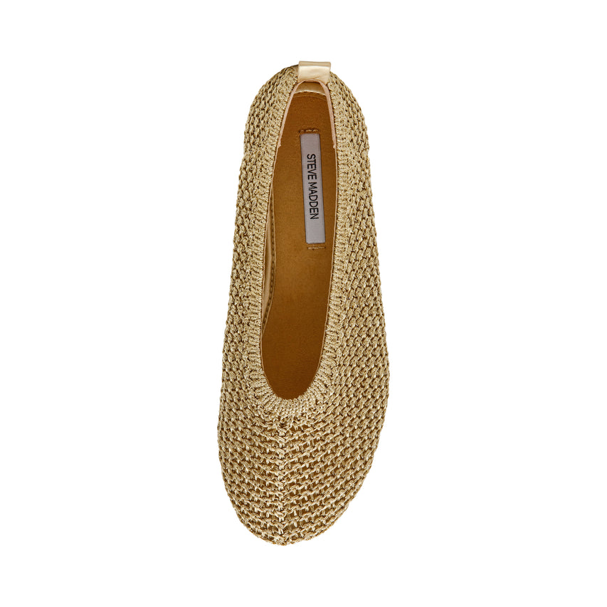Cyntra-Woven Flat Shoe CHAMPAGNE - view 6