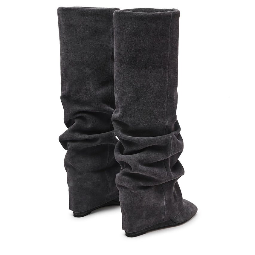 Dash Line Boot GREY SUEDE - view 4