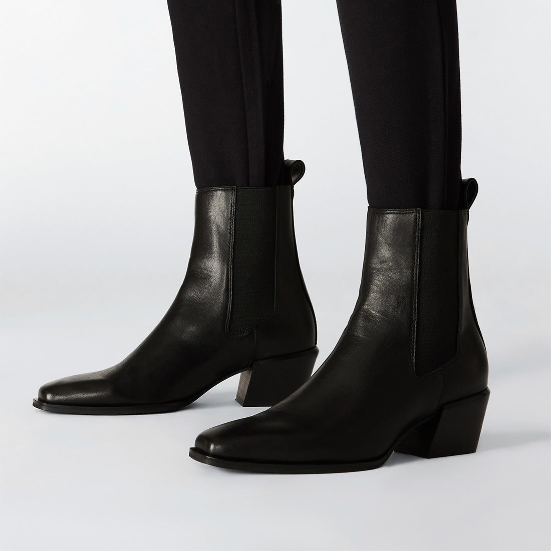Daxen Boot BLACK LEATHER - view 6