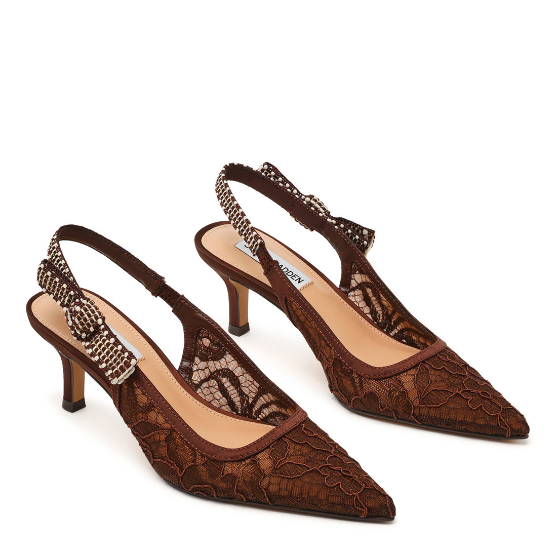 Ensemble Pump BROWN LACE - view 2