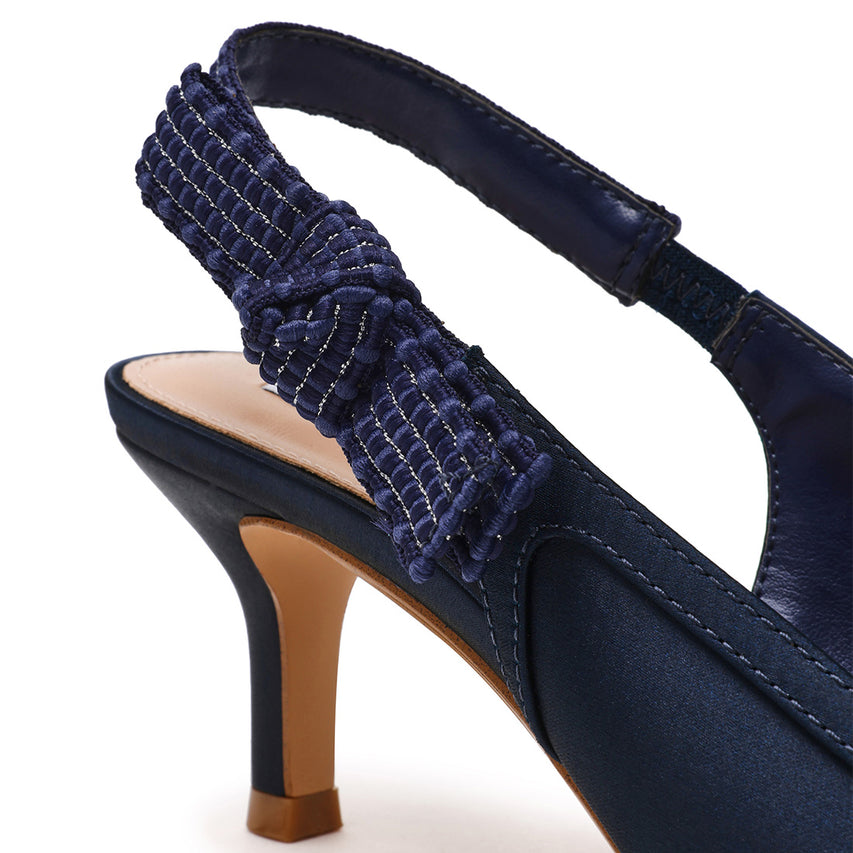 Ensemble Pump NAVY SATIN - view 5