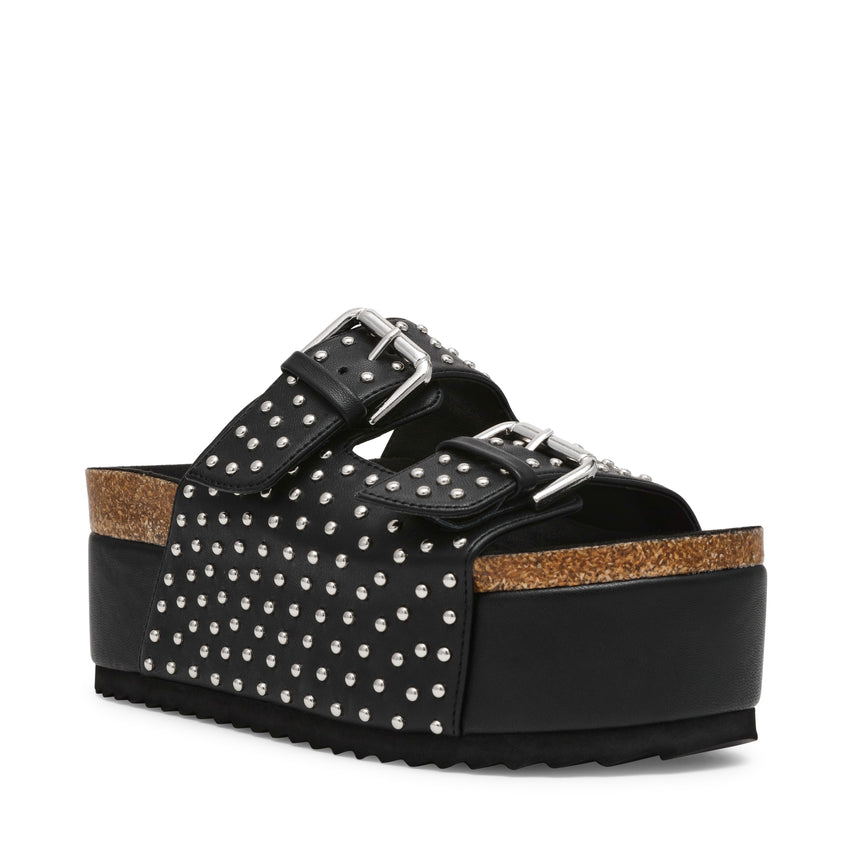 Kali-S Sandal BLACK WITH STUDS