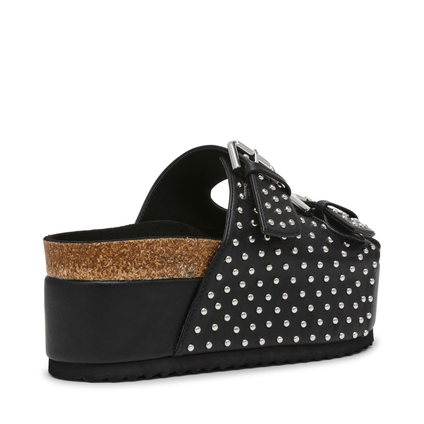 Kali-S Sandal BLACK WITH STUDS
