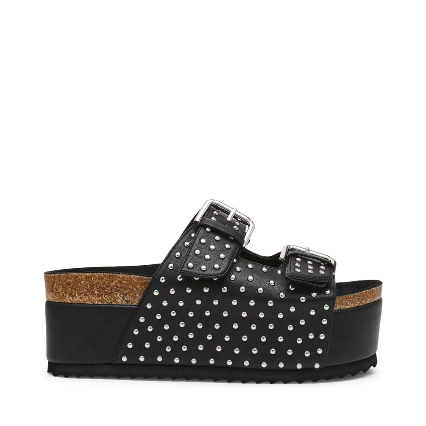 Kali-S Sandal BLACK WITH STUDS