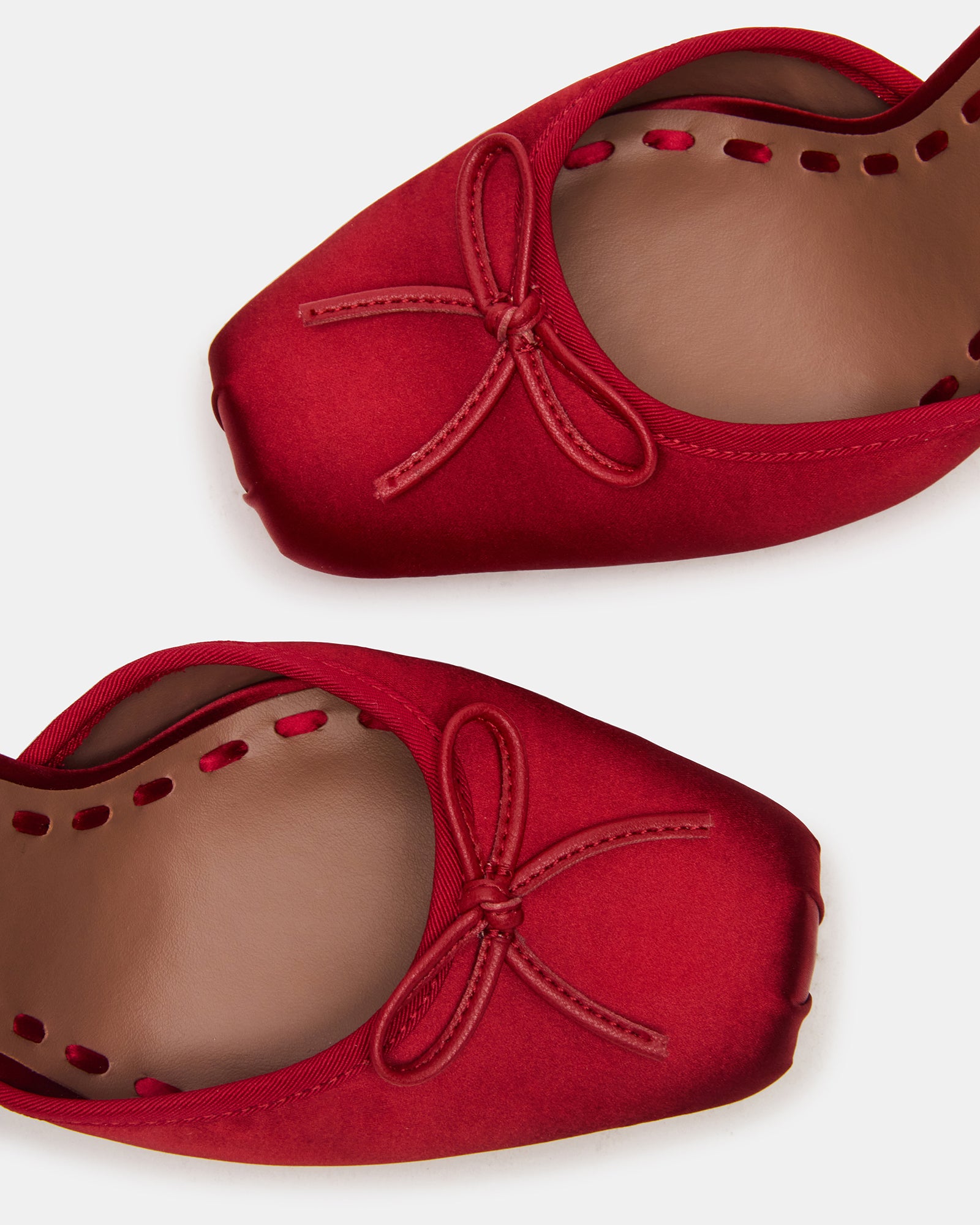 Larina Pump RED SATIN - view 6