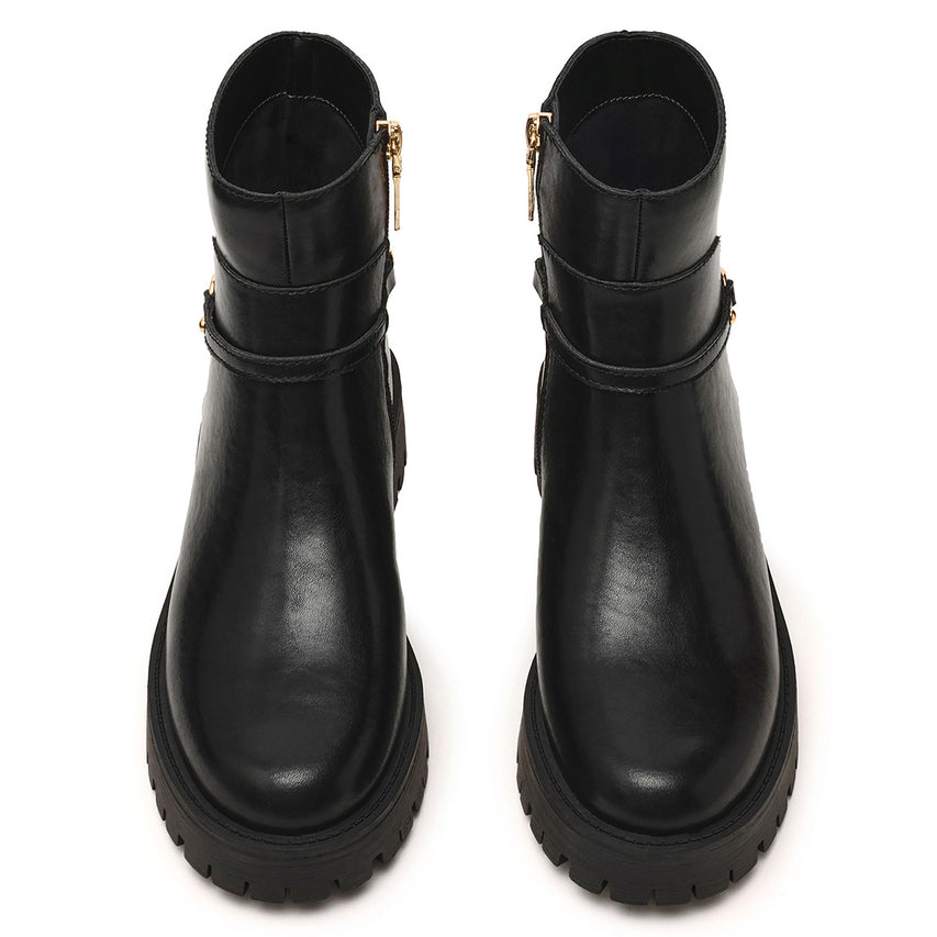 Last Call Bootie BLACK ACTION LEATHER - view 3