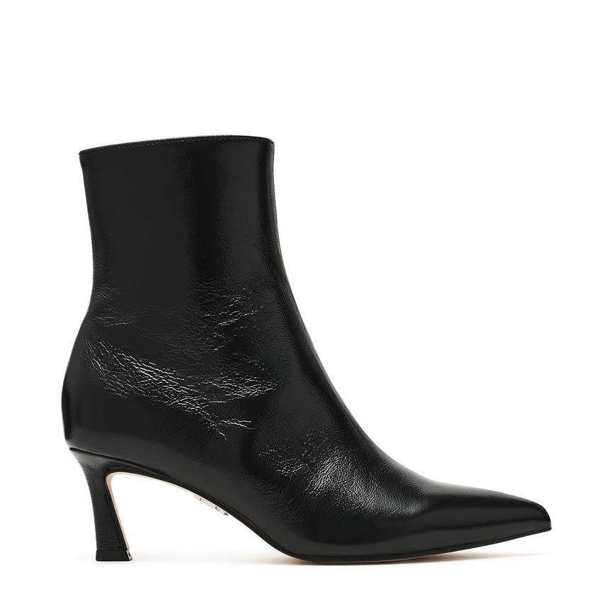 Lulah Bootie BLACK CRINCLE