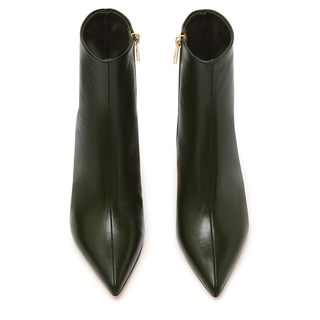 Lulah Bootie GRN CRINKLE PAT - view 4