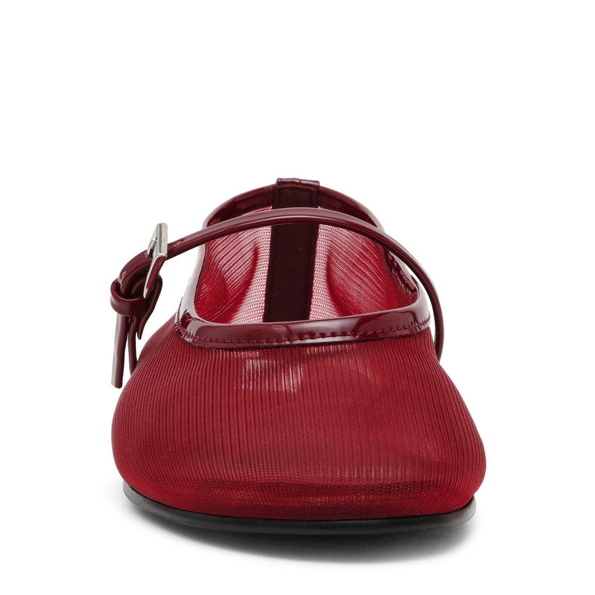 Mash Flat Shoe CHERRY RED